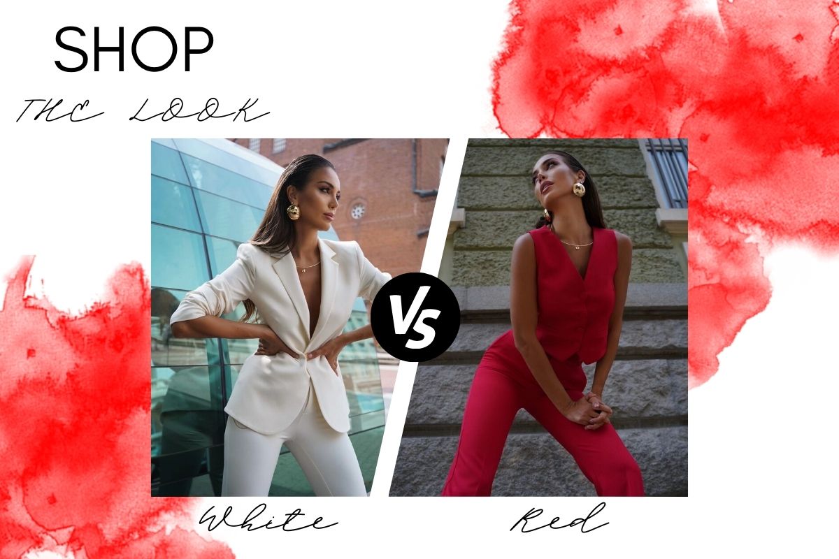 SHOP MY LOOK | WHITE : RED